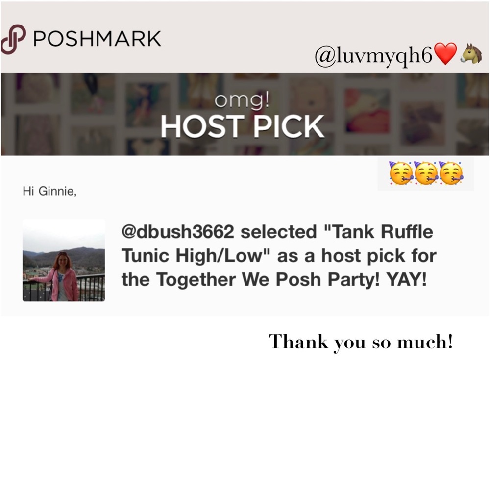 Ruffle Tank Tunic 🎉HP🎉 - Picture 3 of 3